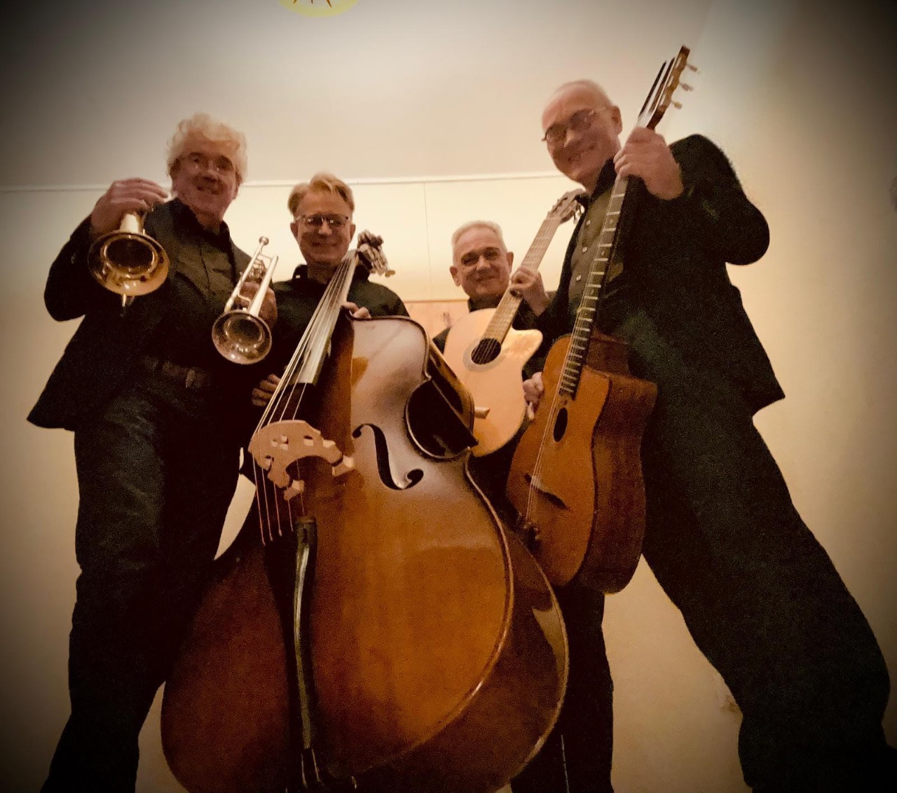 Groepsfoto sans Coucou zonder koekoeksklok